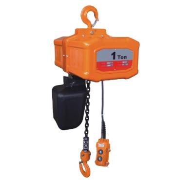 China 3T Goods Lifting Single Chain Type Electric Chain Hoist With Hook for sale