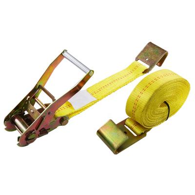 China Winder Heavy Duty High Tenacity Strap Polyester Ratchet Ratchet Tie Down Strap for sale