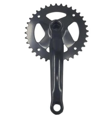 Chine Vente à chaud roue de vélo de couleur noire et manivelle 38T 170MM. à vendre