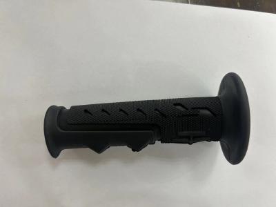 China Standard Size Black Bicycle Rubber Handle Grips Weather Resistance for sale