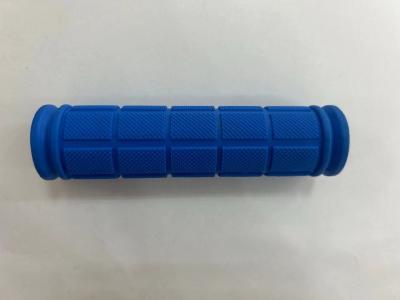 China Blue Ergonomic Mountain Bike Handlebar Grips Antislip  Long Lasting Use for sale