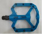 China Customization Blue High Performance Wide Bike Pedals for sale