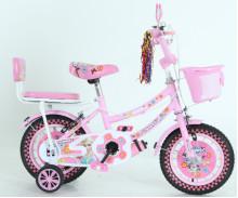 China 7 velocidades de engranajes color rosa princesa 14 pulgadas bicicleta infantil con ruedas de entrenamiento en venta