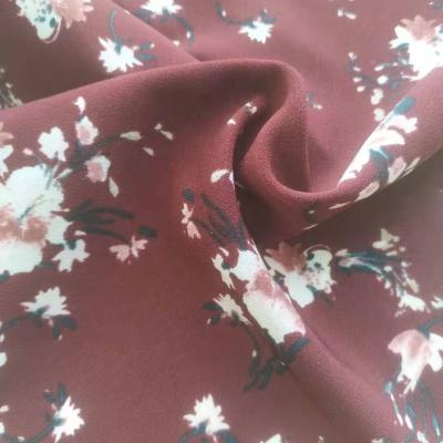 China Hot selling anti-static velvet feeling koshibo printed fabric for women's shirt skirt dress and sleepwear for sale