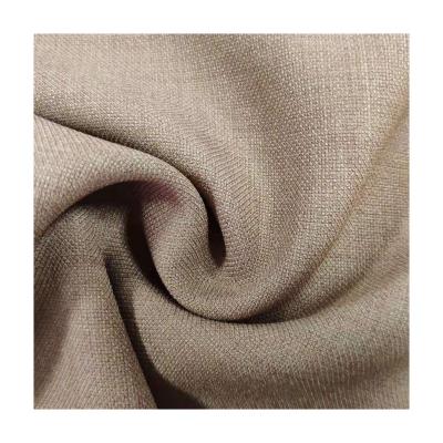 China 100% Polyester Woven Fabric 170D Anti-Static Blend Interlock Fabric Fashion Stretch Loris Imitation Canvas For Women Wear for sale