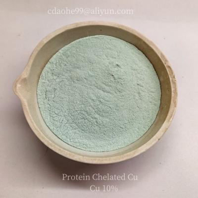 China Powder State Chelated Copper Mineral with 15-20% Peptide and ISO Certification for sale