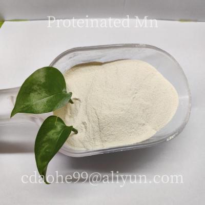 China Amino Acid Chelate Proteinate  Proteinate Manganese Powder 24-Month Shelflife Yellow Powder for sale