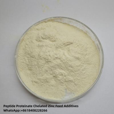 China Small Peptide Animal Feed Additive Zinc Proteinate Complex Chelated Mineral Zinc 18% for sale