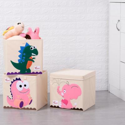 China Wholesale Folding Pets Folding Home Storage and Organization Nonwoven Collapsible Storage Box for sale