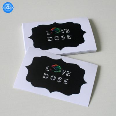 China Waterproof High Quality Custom Die Cut Waterproof Vinyl Label Sticker Printing for sale