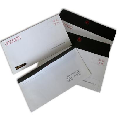 China Business Envelope Custom Design Glossy Offset Printing Label Paper Envelope for sale