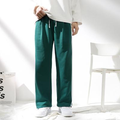 China QUICK DRY QUICK DRY Men's Sports Pants Shapes Drawstring All-match Loose Plus Size Straight Cuffs Casual Sweatpants for sale