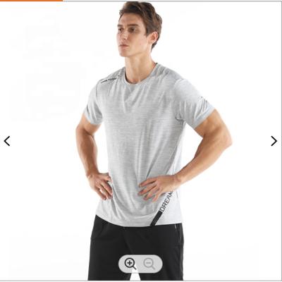 China New Anti-wrinkle Spring and Summer Anti-Wrinkle Loose Running Casual Men's Quick-drying Fitness Shorts Sleeve Breathable Shirts for sale