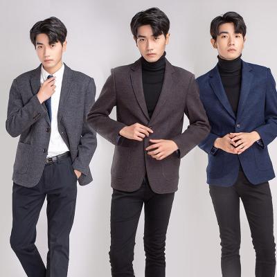 China Viable in 2020, the new style will accept the autumn and winter comfortable men's customized short woolen suit for sale