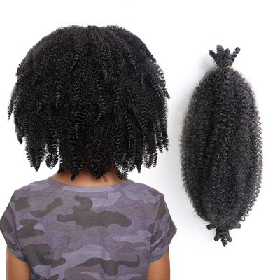 China Premium Synthetic Hair Synthetic Hair Extension Mambo Spring Bomb Faux Twist Synthetic Hair Soft Curly Ends Locs Crochet Braid For Toddler Toddler Hairstyles children for sale