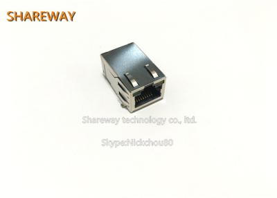 China J0C-0005NL Surface Mount 1*1 Port RJ45 Modular Jack For Computer for sale