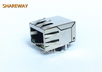 China JXR 1-0001 NL/JXR 1-0011 NL Rj45 Surface Mount Jack Female Magnetic Connector for sale