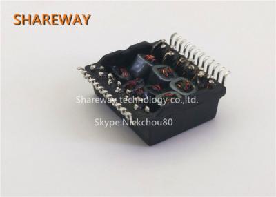 中国 SMD 10GBASE-T 24-Pin Single Port Isolation Module TG10G-S102NJLF lan isolation transformer power over ethernet transform 販売のため