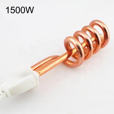 China 1.2 Meters Hotel 1500W Wire Immersion Water Heater For Heating Coffee Tea Drinking Electric Heater for sale