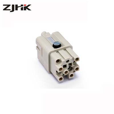 China Automotive Terminal 12 Pin Amphenol Connectors, ZJHK HQ-012 Crimp 12 Pin Aviation Connector Plug for sale