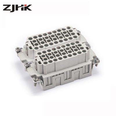 China ZJHK HEE-064 automotive heavy duty connector replace sibas, harting, weidmuller plug type for sale