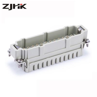 China New 24 Pin TE Automotive Rectangular Heavy Duty Connector Board Connector Board Automotive Replace harting 24 Pin Connector for sale