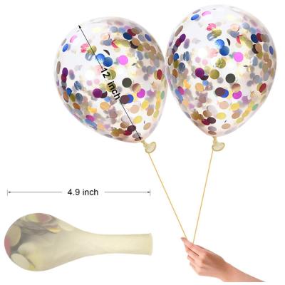 China 100% Eco-Friendly Wedding Baby Shower Birthday Decoration Confetti Balloon Kit for sale