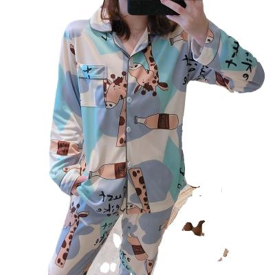 China China Wholesale QUICK DRY Women's 2 Piece Pajamas Pajamas For Ladies Home Use for sale