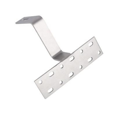 China Commercial / Home Super Solar 304 Stainless Steel Aluminum Tile Roof Hook Mounting Bracket for sale