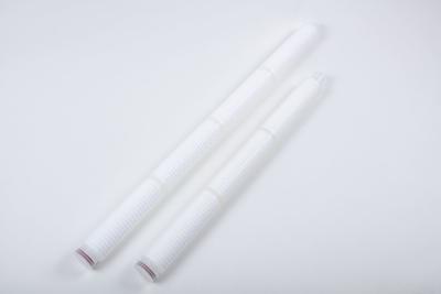 China PES Membrane Filter Cartridge For Pharmaceutical Liquid Sterilization Filtration 0.22μM 40