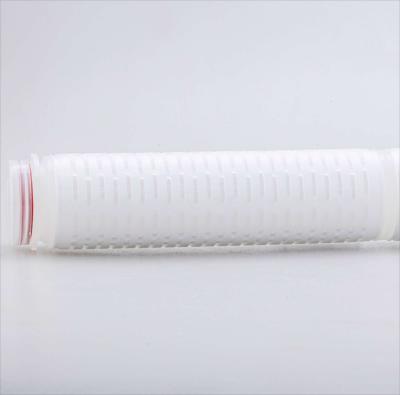 China FDA Certified Food Beverage Filter Cartridge 2.5-4.5 Inches Diameter Pressure Drop Depends On Filter Media And Size for sale