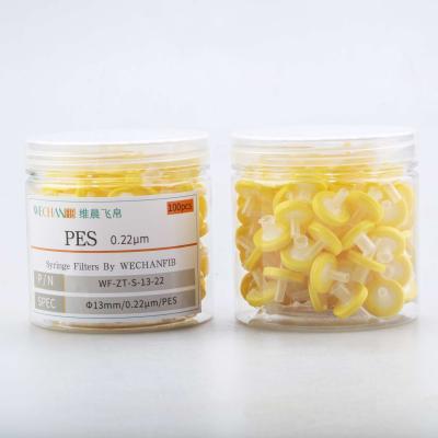 China PES Syringe Filter Capsules For Water Prefiltration 0.22μm 13mm for sale