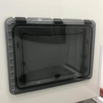 China Shengxuan 700*500mm ASA Frame and RV Roof ABS Motorhome Roof Window Caravan Roof Light External Skylight for sale