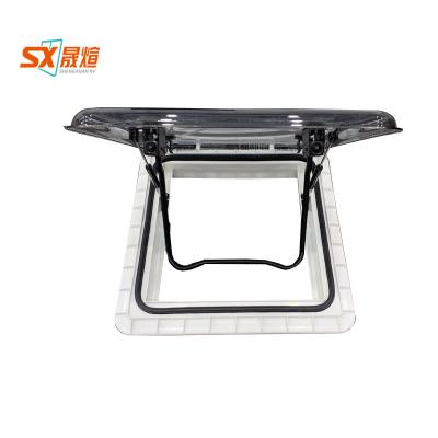 China Aluminum Alloy External Frame RV Motorhome Trailer Roof Window And Skylight for sale