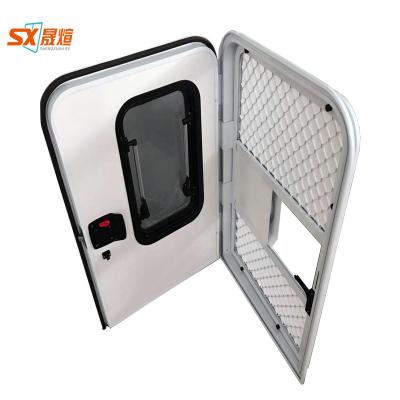 China Professional hot and high quality sale Shengxuan door 620x1200mm teardrop aluminum trailer door frame for sale