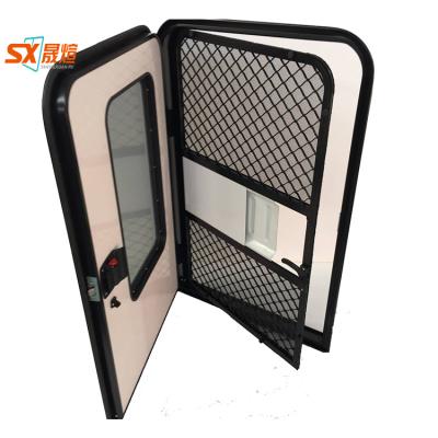 China Small aluminum door frame RV/caravan/motorhome door gate for trailer for sale