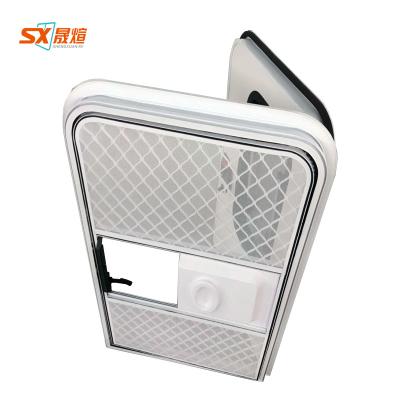 China Aluminum door frame aluminum alloy teardrop trailer door teardrop caravan door and RV motorhome door for sale