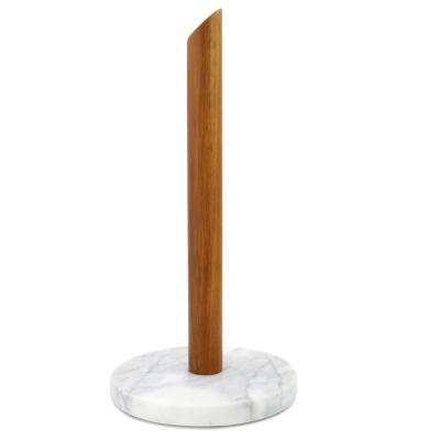 China No Marble White Paper Base Stand Wood Support For Toilet And Kitchen for sale