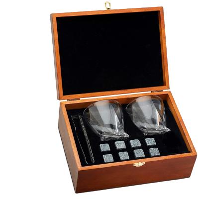 China Viable Gift Boxed Set With Whiskey Rocks Glass Whiskey Chilling Set for sale