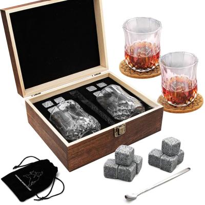 China Sustainable Cooling Rocks Customized Whiskey Stones Set Whiskey Cooling Cubes Wine Cooling Rocks for sale