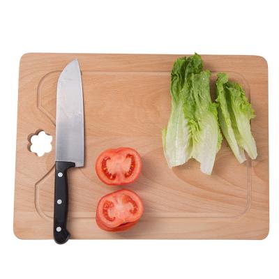 China Viable Bamboo Cutting Board with Juice Groove for sale