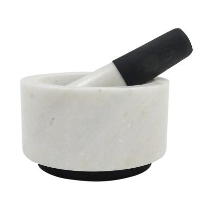 China No Mortar Pestle Morello Cherry Black Garlic Press Mortar Pestle for sale