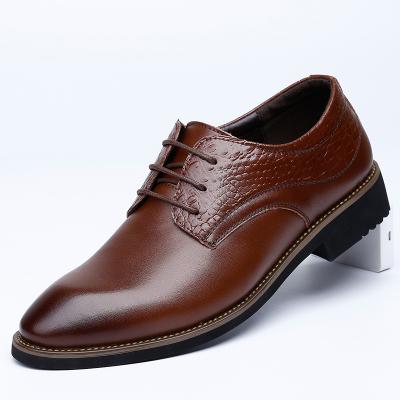 China Best Selling Genuine Leather Italian Leather Shoe Waterproof Patent Leather Shoes Stylish Men Shoes for sale