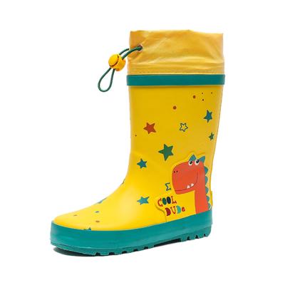 China 2021 new waterproof children's beam rubber rain boots fashion cartoon non-slip waterproof rain boots for sale