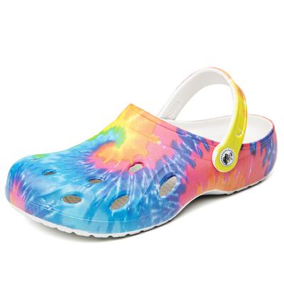 China Fashion Color Printing Slippers Fail Unisex Ripped Shoes for sale