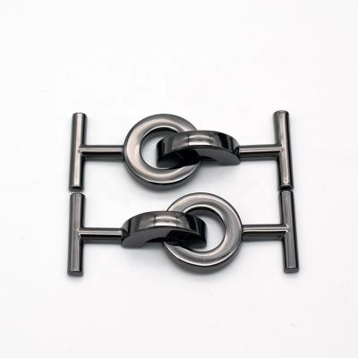 China Shoe Buckle Factory Supplier New Design Alloy Shoe Buckle Shoe Accessories For Leather Shoes for sale