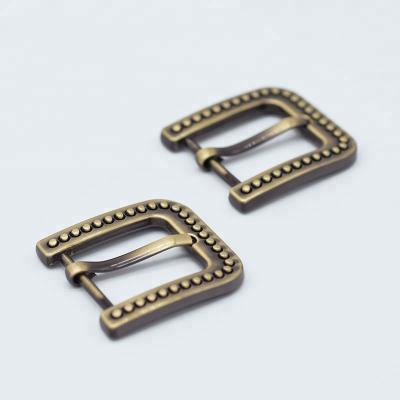 China Retro Style Shoe Buckle Pin Buckles For Boot /Bag Eco-Friendly Zinc Alloy Hardware Strap for sale