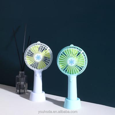 China Portable Logo Handheld Mini Fan Custom Portable USB Rechargeable Fan+Promotion Gift With CE Certificate for sale