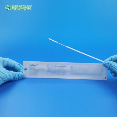 China KangDaAn Sterile Collection Nasopharyngeal Swab Disposable Flocking Transport Media Swabs (4.8cm Breakpoint) for sale