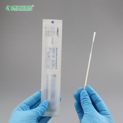 China 40mm Breakpoint Medical Sterile Specimen Collection Nasal Swabs for sale